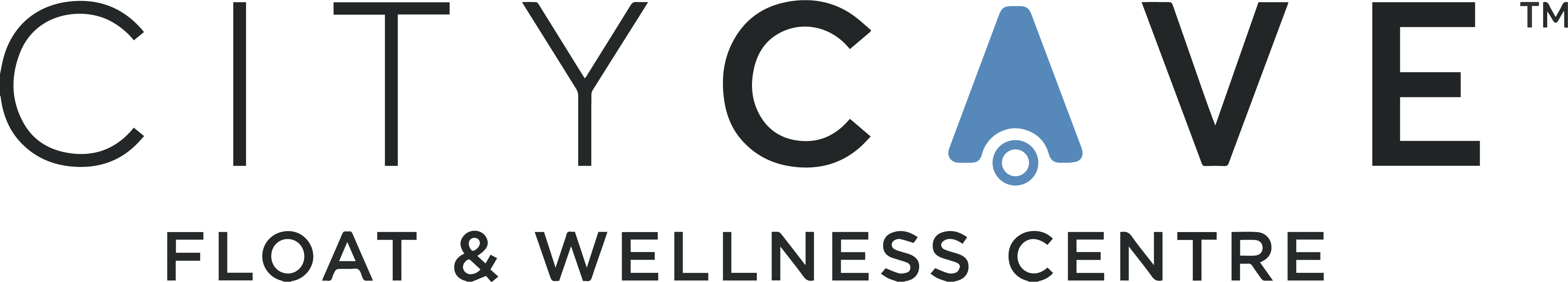 City Cave logo with tagline float & wellness centre