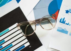An image of financial reports